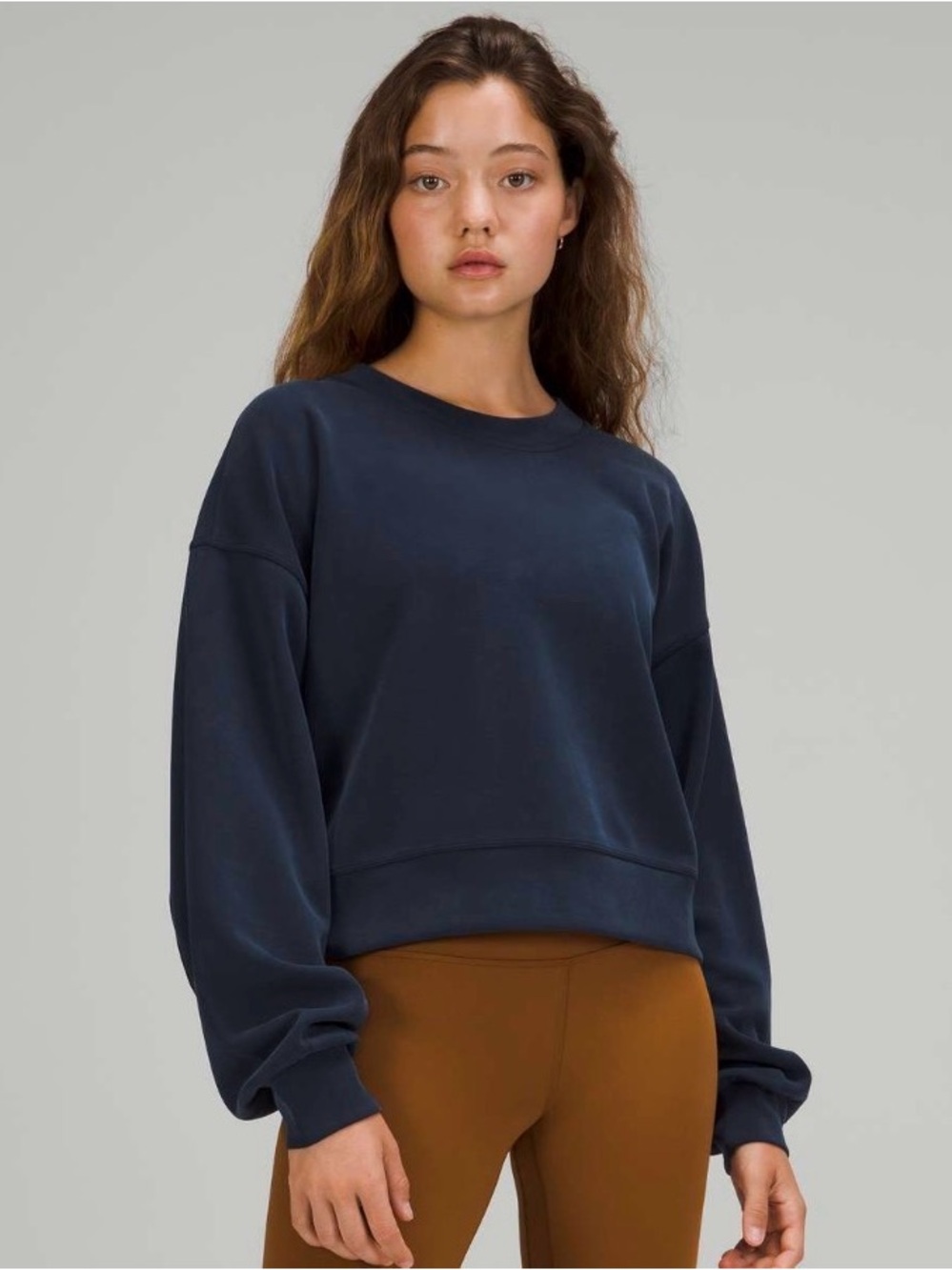 Lululemon Perfectly Oversized Cropped Crew